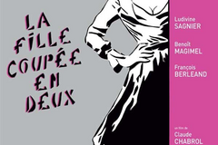 la fille coupée en deux
